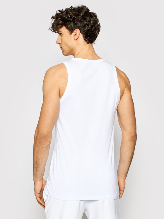 Alpha Industries Alpha Industries Tank top Basic 126566 Biały Regular Fit