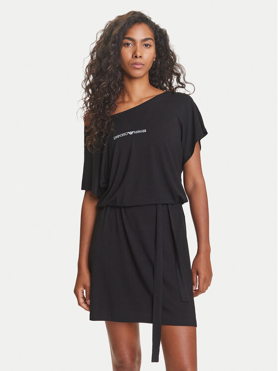 Emporio Armani Emporio Armani Повсякденна сукня EW000783 AF12192 UC001 Чорний Regular Fit