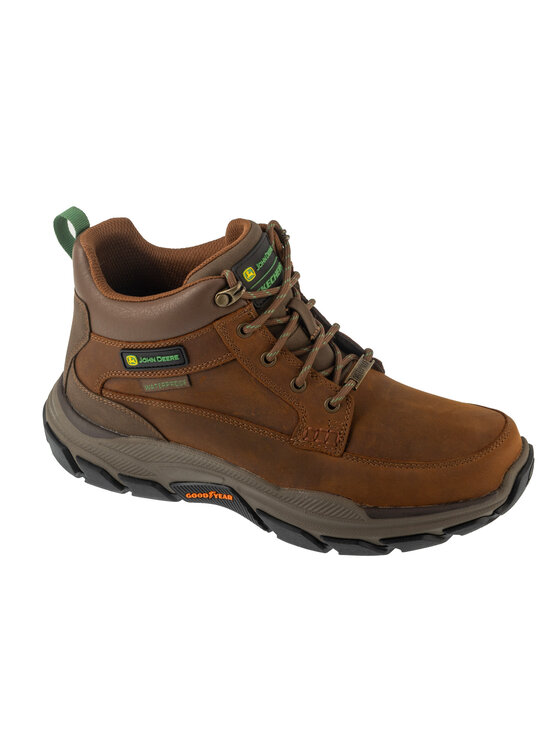Skechers Skechers Buty wspinaczkowe Skechers Respected - Landin Brązowy