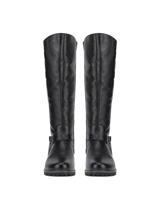 Remonte Remonte Kozačky R6590-01 Černá