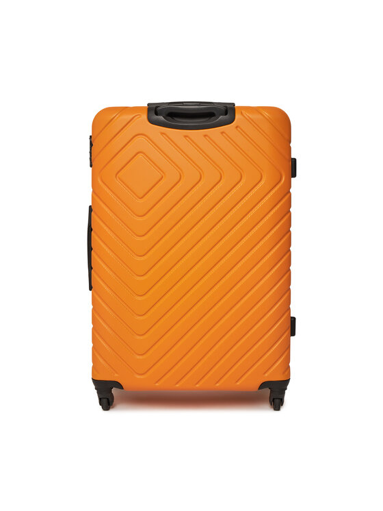 WITTCHEN WITTCHEN Velik kovček 56-3A-753-55 Oranžna