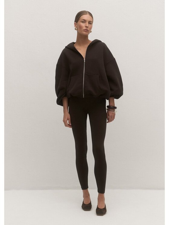Le Collet Le Collet Legginsy FINN LONG Brązowy Extra Skinny Fit