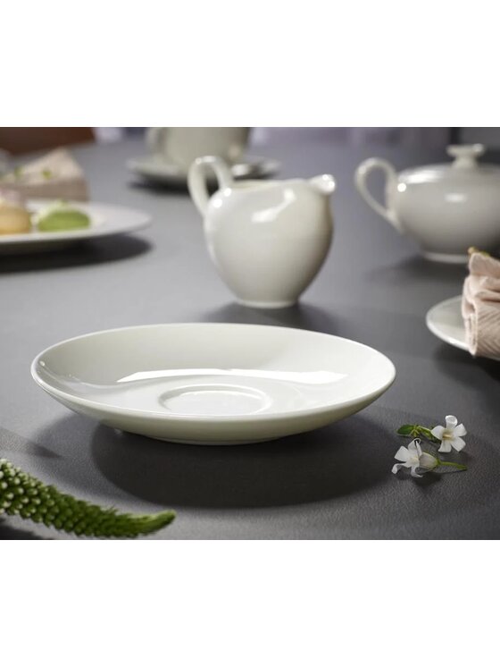 Villeroy & Boch Villeroy & Boch Spodek do filiżanki Anmut Villeroy & Boch Biały