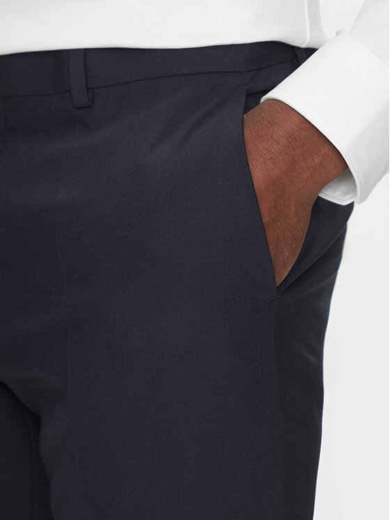 HUGO HUGO Garnitur Henry/Getlin232X 50530116 Granatowy Slim Fit