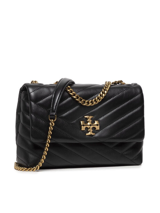 Tory Burch Tory Burch Torebka Kira Chevron Small Convertible 90452 Czarny