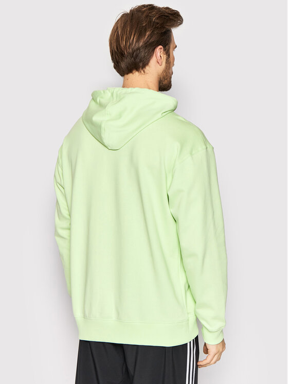 adidas adidas Суитшърт Essentials Feelvivid HE4359 Зелен Loose Fit