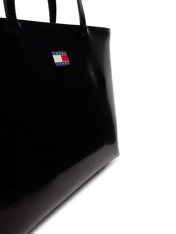 Tommy Jeans Tommy Jeans Käekott Tjw Must Tote AW0AW18069 Must