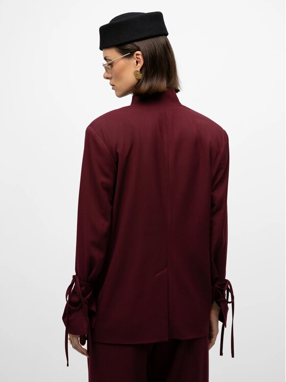 MANDRAGORA MANDRAGORA Giacca da abito Torre Bordeaux Standard Fit