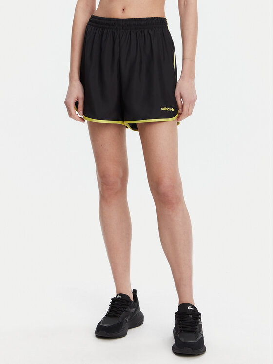 adidas adidas Sportovní kraťasy Linear Logo Sprinter JD2727 Černá Loose Fit