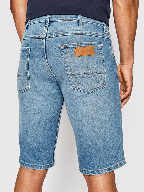 Wrangler Wrangler Pantaloncini di jeans Colton W15VYL29R 112145845 Blu Regular Fit