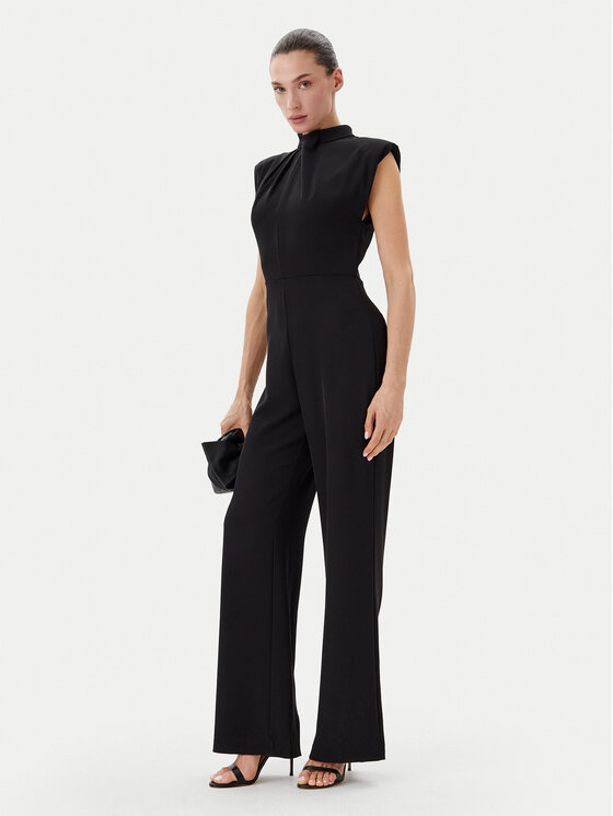 Rinascimento Rinascimento Salopetă CFC0123795003 Negru Regular Fit