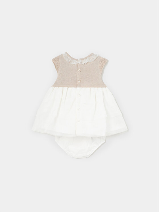 Mayoral Mayoral Rochie elegantă 1825 Bej Regular Fit