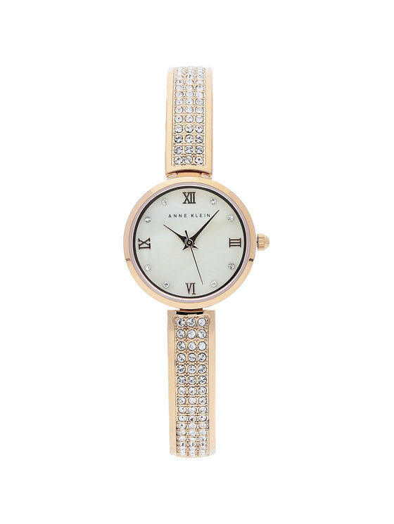 Anne Klein Anne Klein Zegarek AK-109786CMRG Różowe złoto