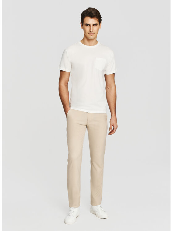 Pako Lorente Pako Lorente T-Shirt P26SF-TT-004 Biały Regular Fit
