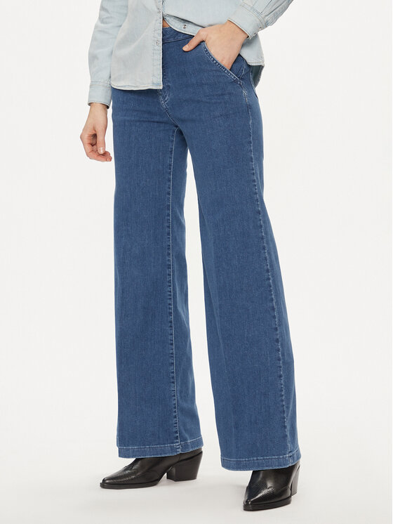 Damskie Jeansy United Colors Of Benetton, Rozmiar 38, Niebieskie, 4AC6574X5