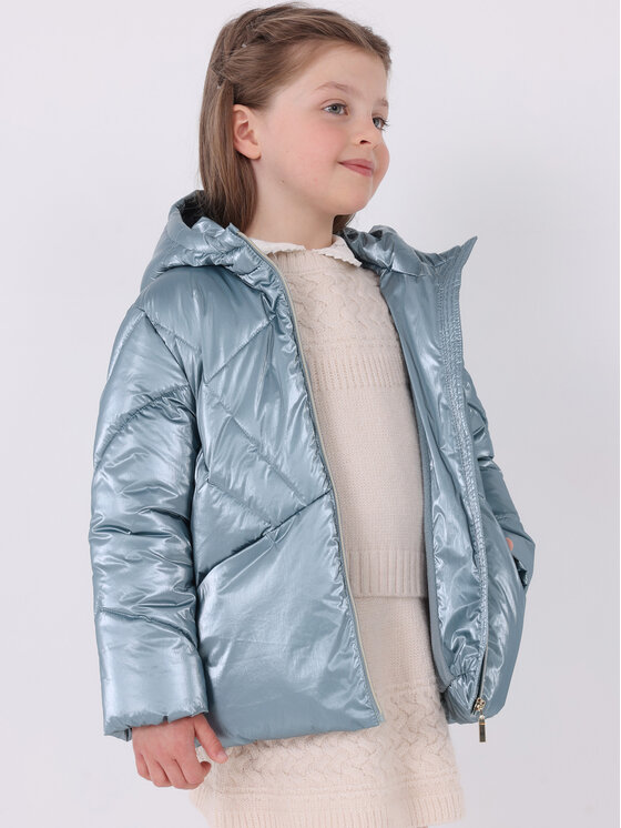 Mayoral Mayoral Kurtka zimowa 4.410 Niebieski Regular Fit