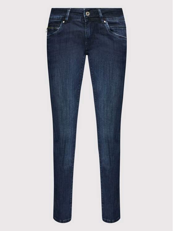Pepe Jeans Pepe Jeans Traperice New Brooke PL204165 Tamnoplava Slim Fit