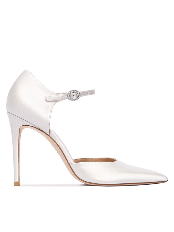Stuart Weitzman Stuart Weitzman Pantofi cu toc subțire Ksngtn Pump 100 SN111 Crem