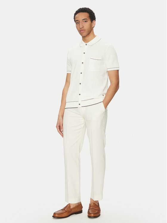 Liu Jo Liu Jo Džemper QA5040 MA71P Bijela Regular Fit
