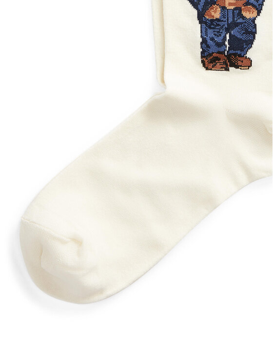 Polo Ralph Lauren Polo Ralph Lauren Dlouhé ponožky 455792964001 Bílá