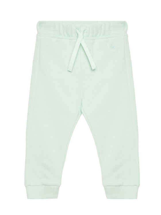 United Colors Of Benetton Spodnie dresowe 3J70GF01N Zielony Regular Fit