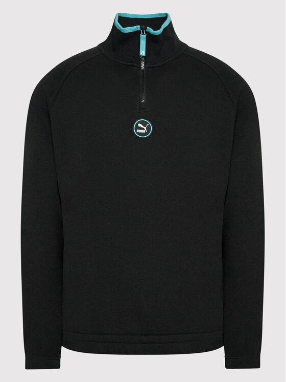 Puma Puma Μπλούζα Half-Zip 533619 Μαύρο Regular Fit