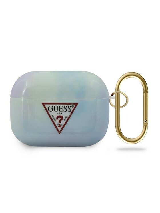 Guess Guess Etui na słuchawki AirPods Pro Niebieski