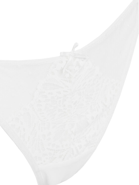 Hunkemöller Hunkemöller Stringi Posie 302401 Biały