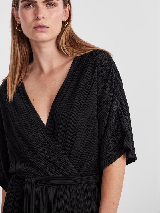 YAS YAS Salopetă Olinda 26032851 Negru Loose Fit