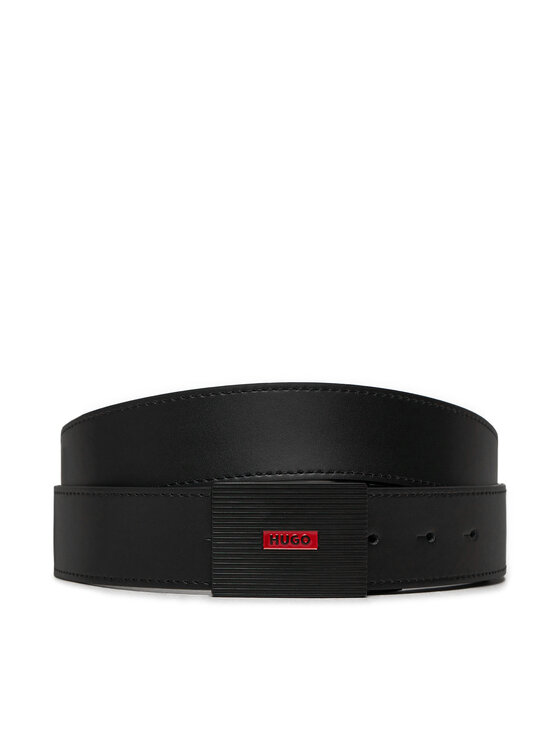 HUGO Hugo Pasek Męski 50537121 Czarny