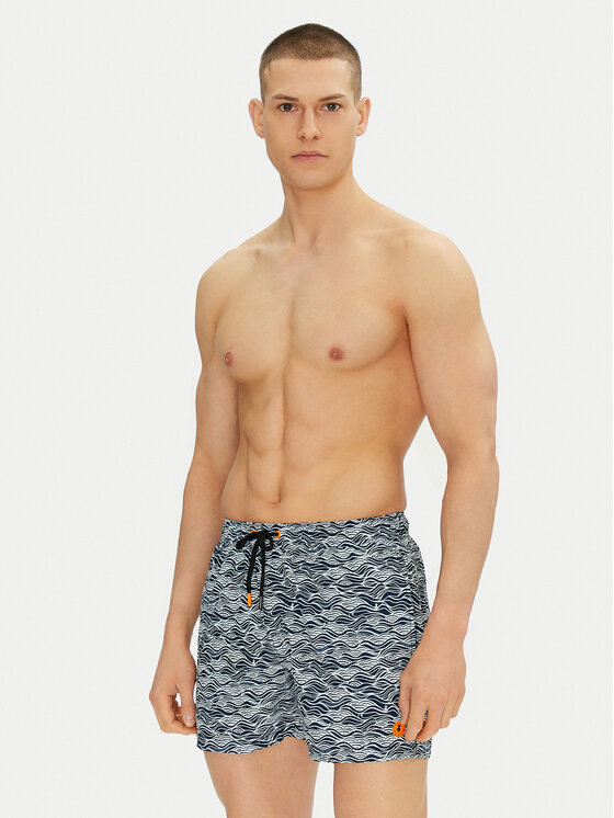 Save The Duck Save The Duck Peldšorti DW1222M SIPO20 Zils Regular Fit