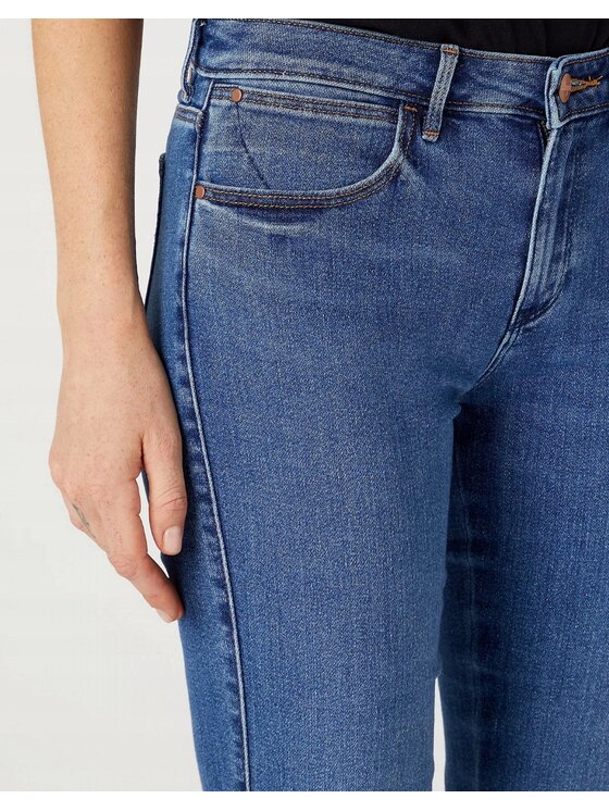 Wrangler Wrangler Jeansy Bootcut 625 Niebieski Bootcut Fit