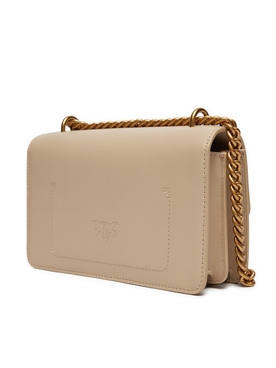 PINKO Pinko Borsetta Love One Mini Dc AI 24-25 PLTT 100074 A0F1 Beige