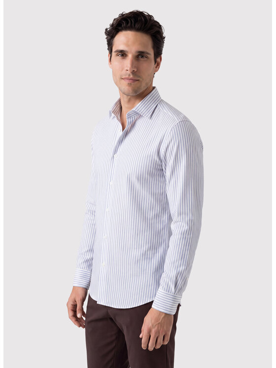 Pako Lorente Pako Lorente Koszula P26WF-1X-024 Biały Slim Fit