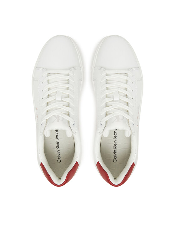 Calvin Klein Jeans Calvin Klein Jeans Sneakersy Chunky Cupsole Monologo YM0YM01317 Biały