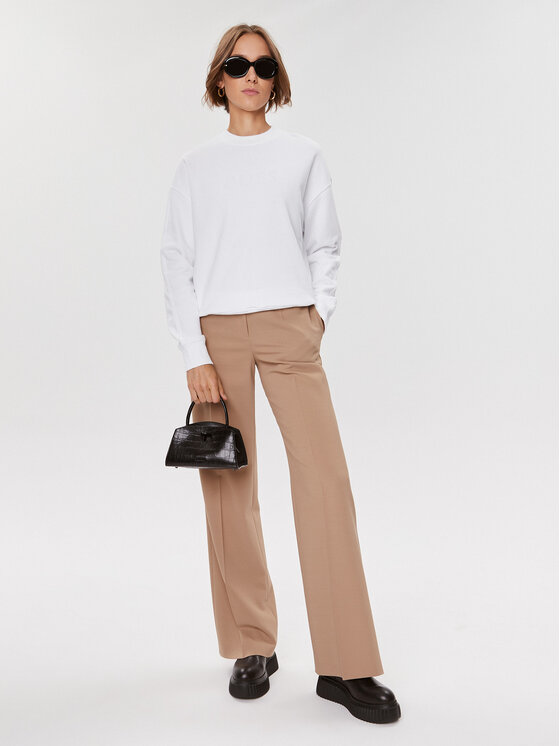 BOSS Boss Pulóver Ecaisa3 50503008 Fehér Regular Fit