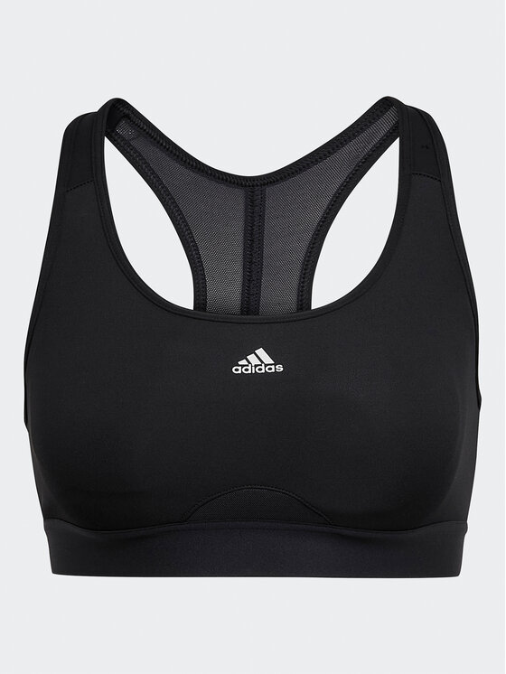 adidas adidas Reggiseno sportivo Powerreact Training Medium-Support Bra HC7489 Nero