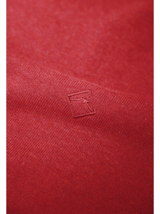 Volcano Volcano Sweter S-RADO Czerwony Regular Fit