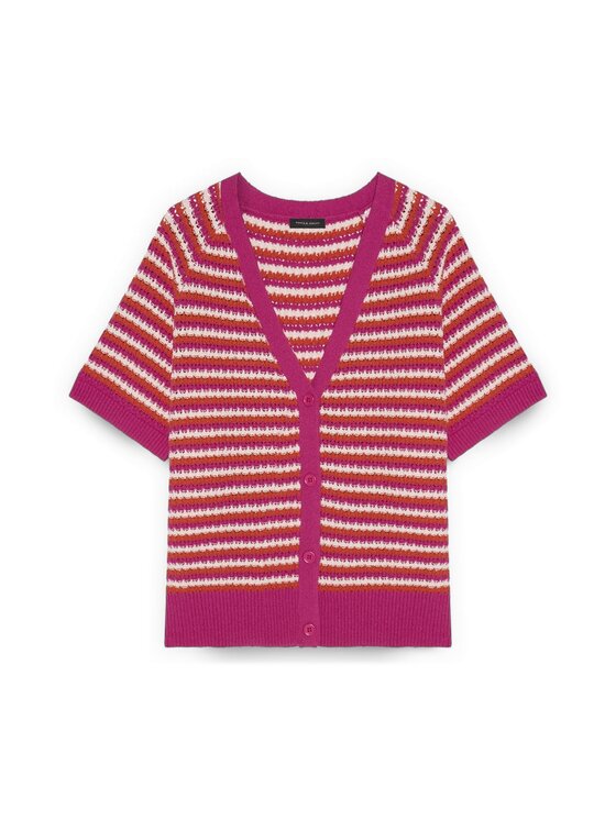 Fiorella Rubino Fiorella Rubino Kardigan M119L008393N0S9 Różowy Boxy Fit