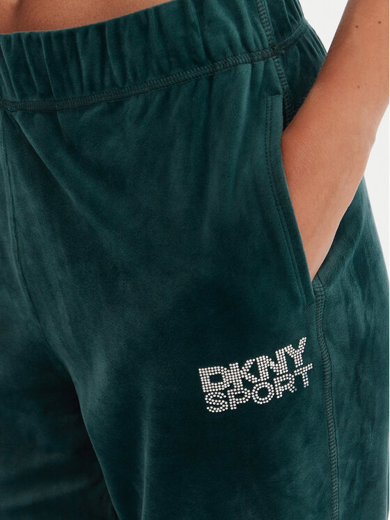 DKNY Sport DKNY Sport Melegítő alsó DP5P3702 Zöld Regular Fit