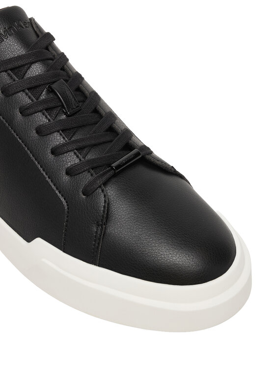 Calvin Klein Calvin Klein Tenisice Chunky Cupsole Laceup Clean Lth HM0HM02239 Crna