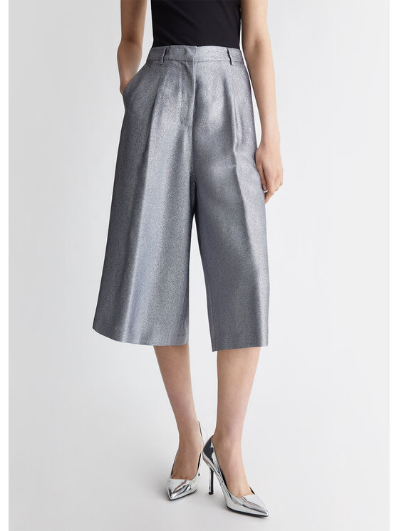 Liu Jo Liu Jo Pantaloncini WF4472T102104007 Argento Regular Fit