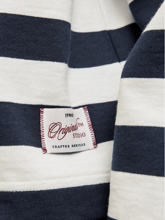 Jack & Jones Jack & Jones Polokošile Bleecker 12285805 Tmavomodrá Loose Fit