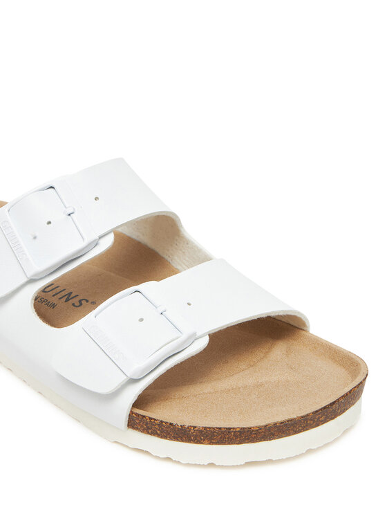 Genuins Genuins Шльопанці Hawaii G104362 Білий