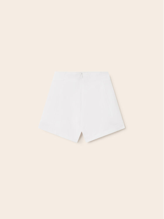 Mayoral Mayoral Pantaloncini di tessuto 6235 Bianco