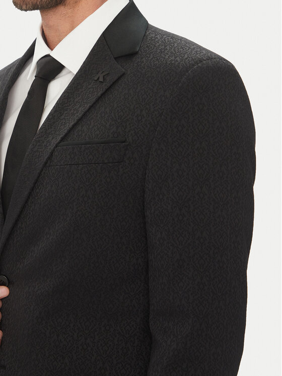 KARL LAGERFELD KARL LAGERFELD Sacou 155244 552042 Negru Regular Fit