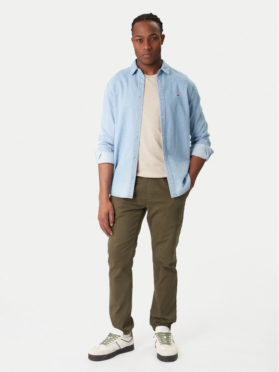 Tommy Jeans Tommy Jeans Joggerid DM0DM23102 Khakivärviline Regular Fit