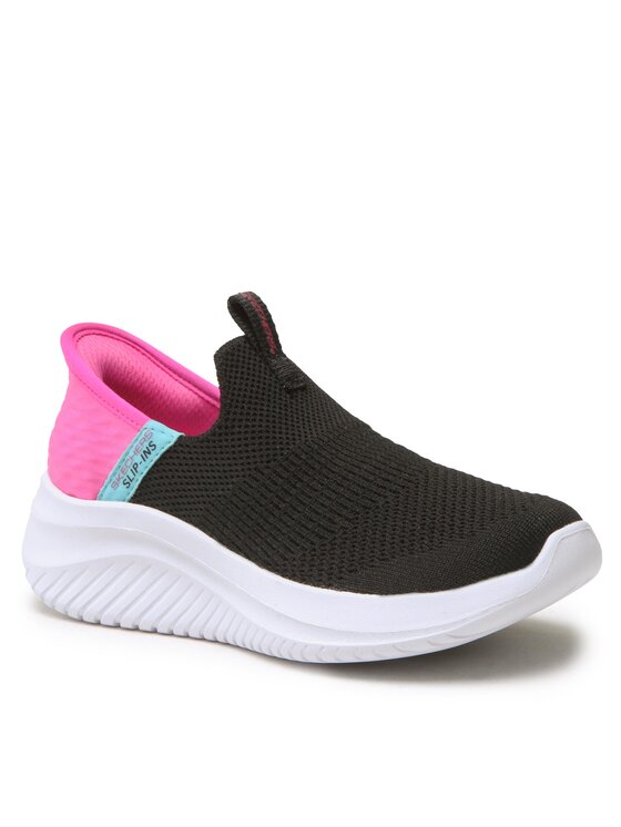 Skechers Skechers Sneakersy Fresh Time 303800L/BKPK Černá