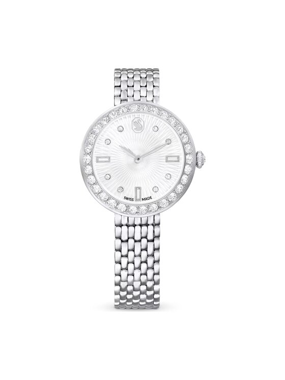 Swarovski Swarovski Zegarek Certa 5673022 Srebrny