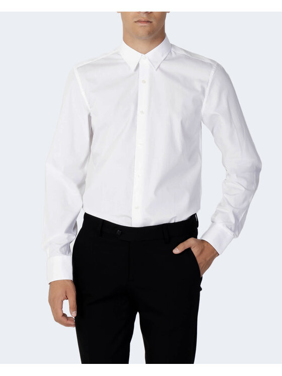 Antony Morato Antony Morato Camicia NAPOLI Bianco Casual Fit